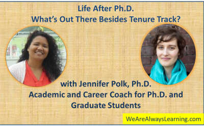 Life and Lessons After PhD, Beyond the Academia